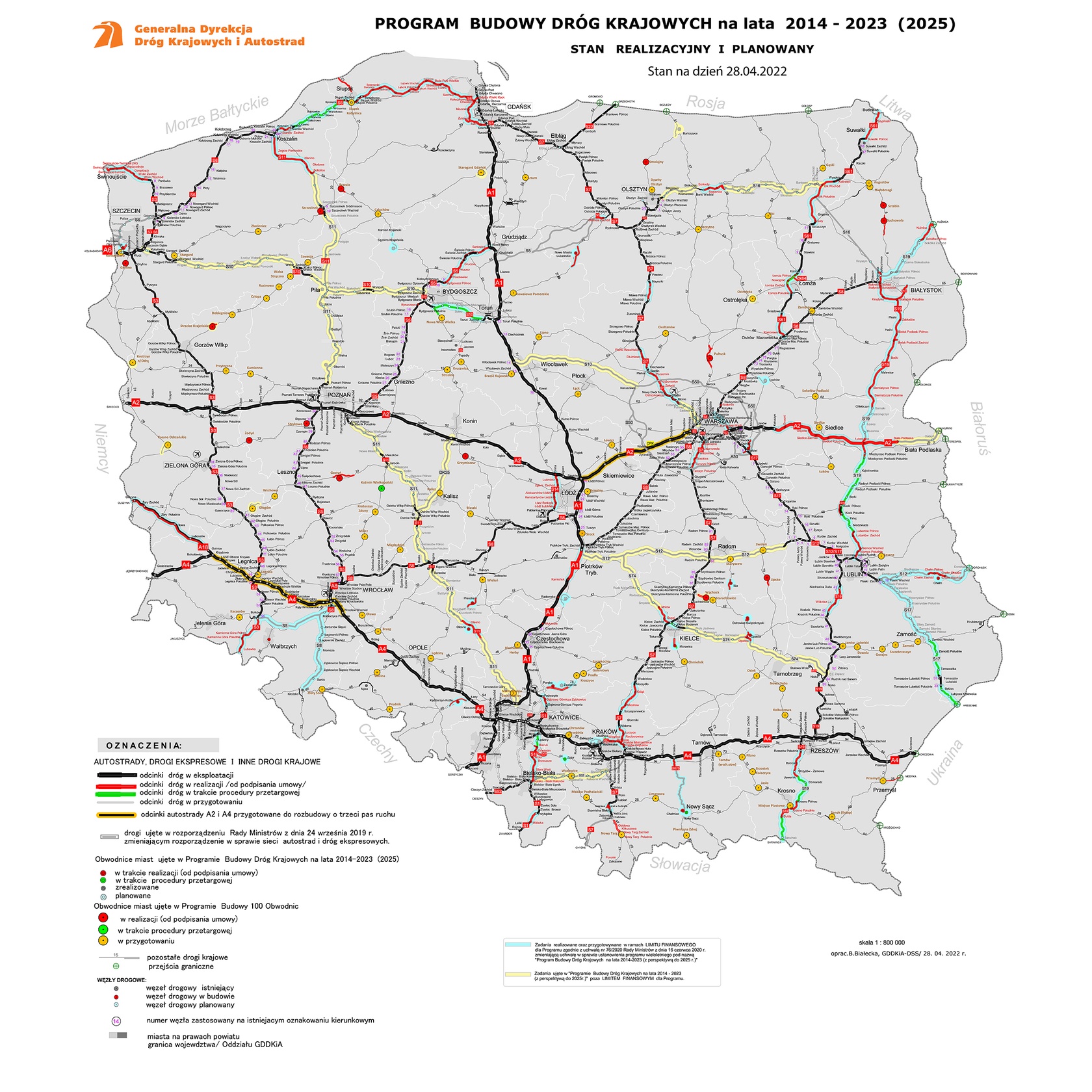 Program budowy dróg krajowych i autostrad