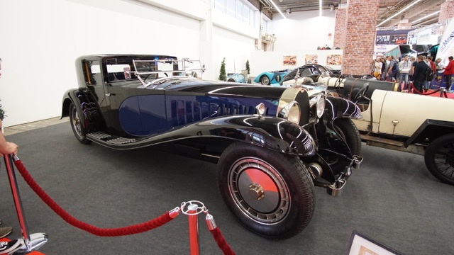 Bugatti Royal - kabriolet z zabudowaną częścią dla pasażerów