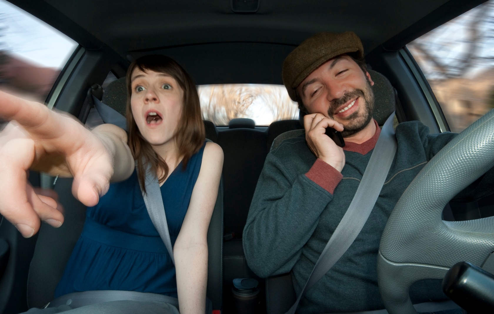 Używanie telefonu podczas jazdy