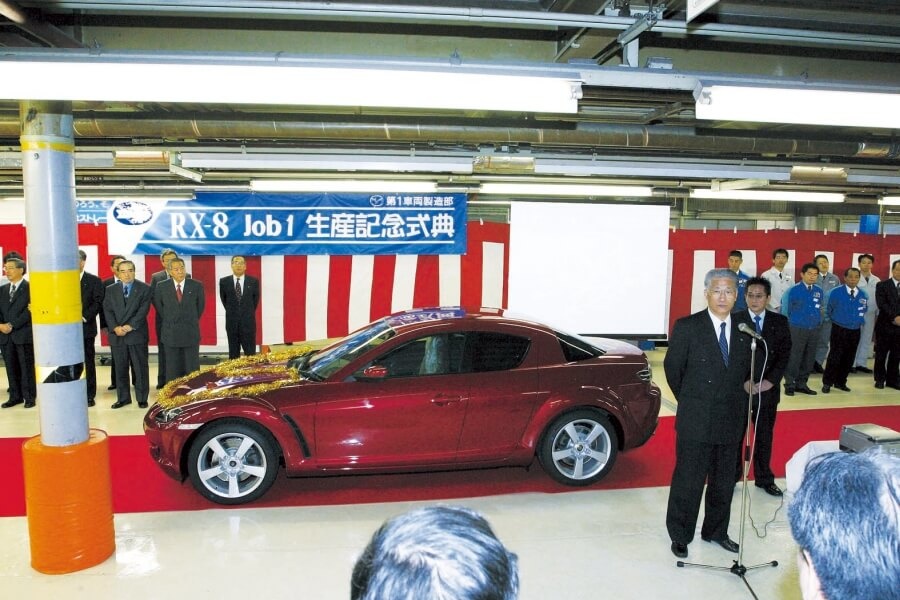Mazda RX-8 produkcja