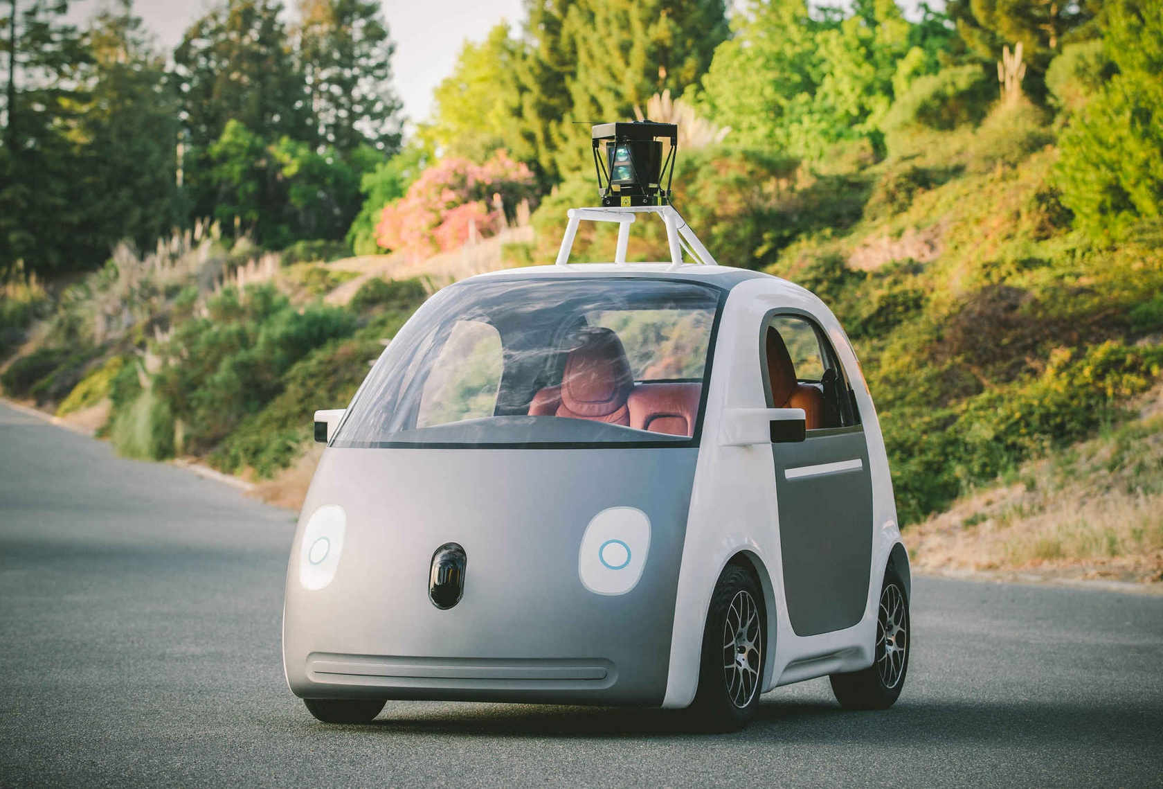 Samochód autonomiczny Google w niczym nie przypominał tradycyjnego auta